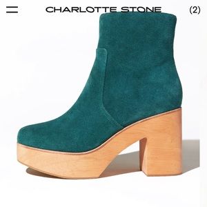 Charlotte Stone Paz in Emerald size 8
